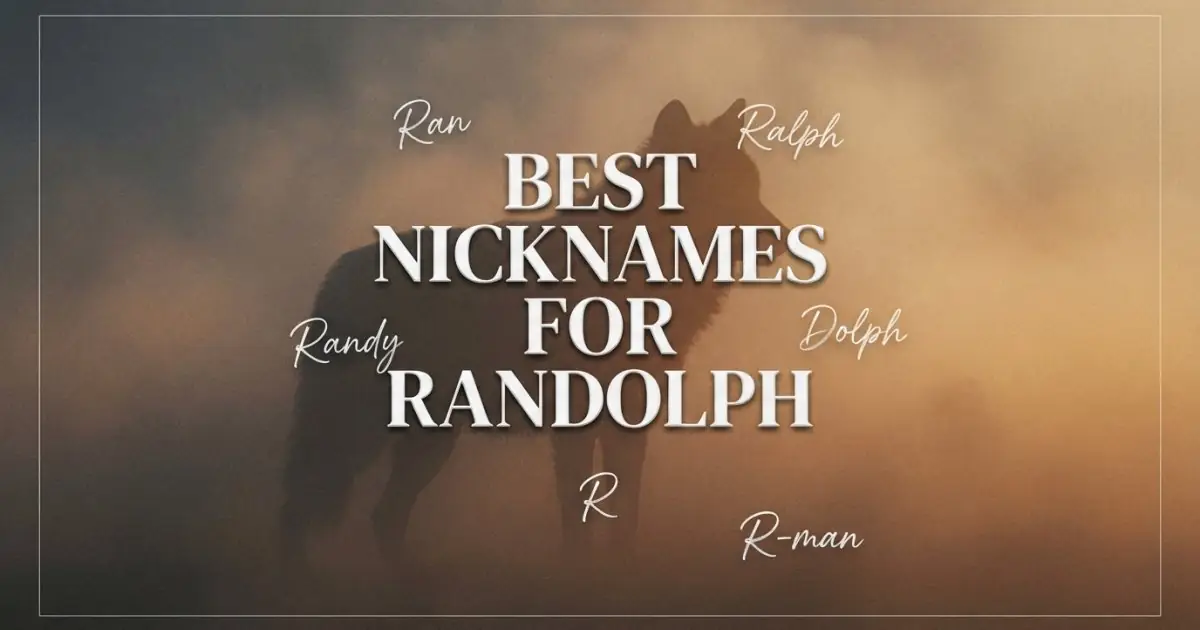 Nicknames for Randolph