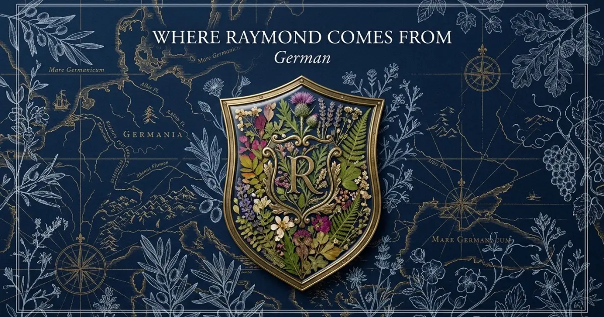 The name Raymond comes from: German