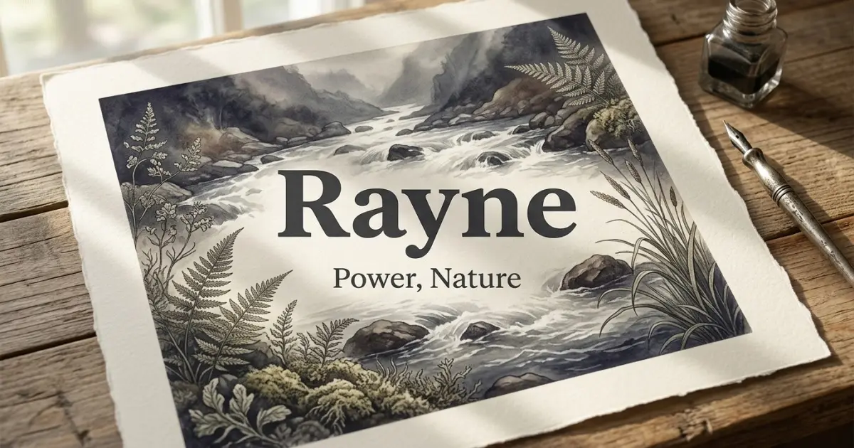 Rayne meaning themes: power, nature