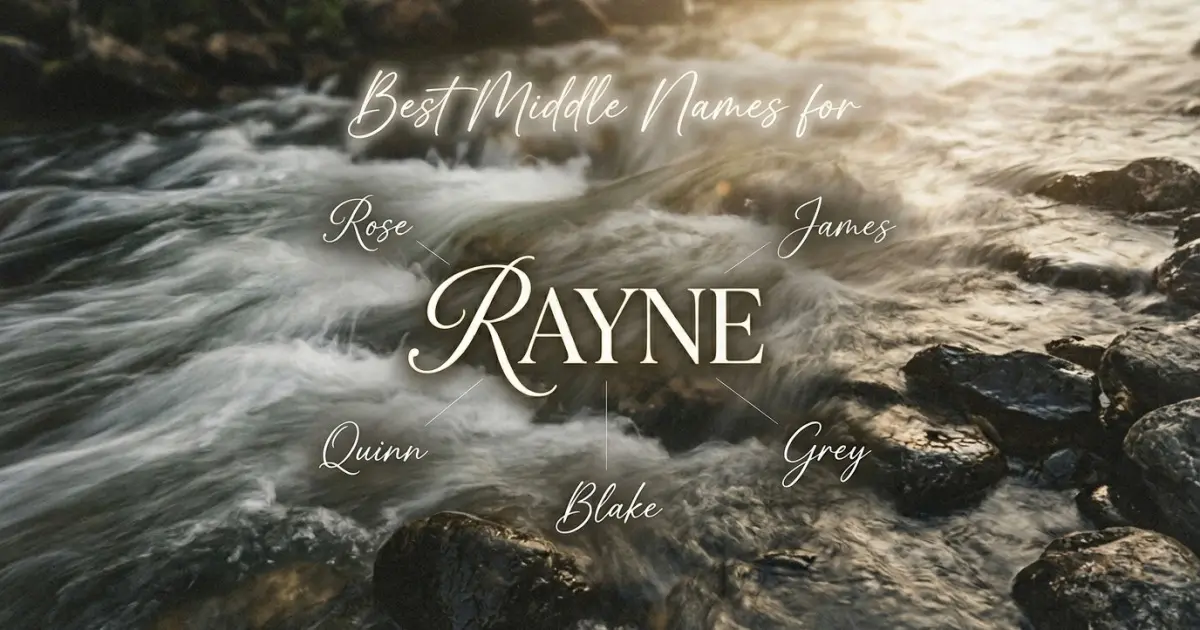 Best middle names for Rayne
