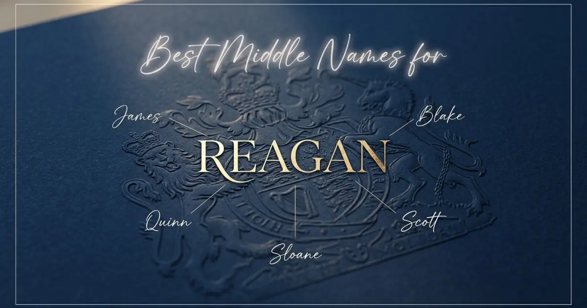 Best middle names for Reagan