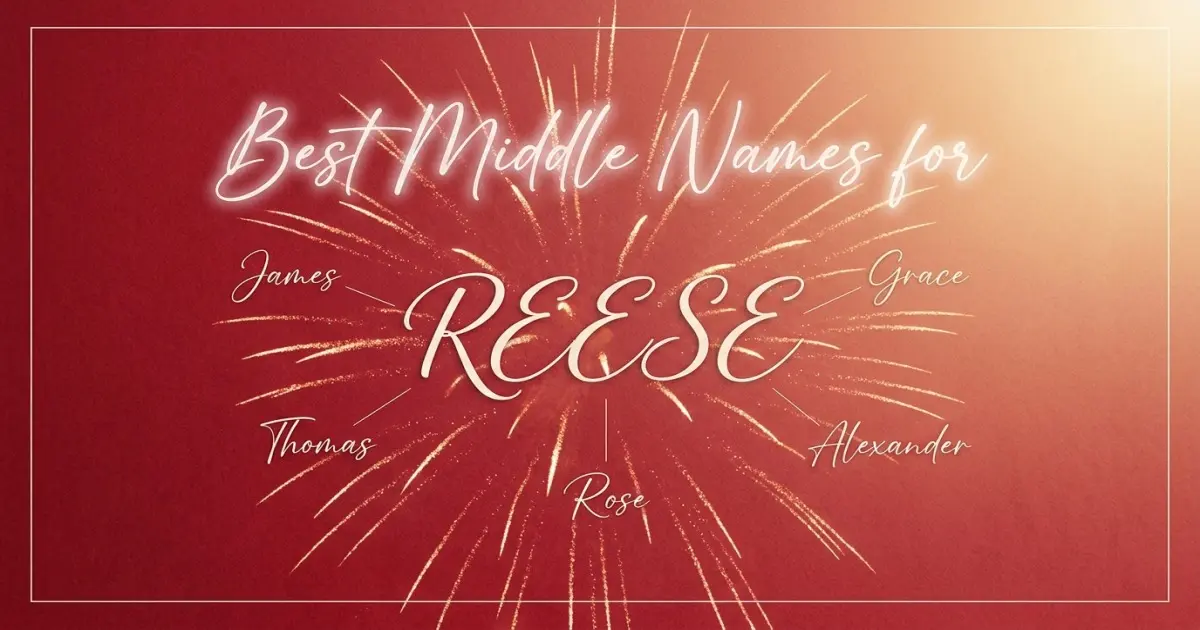 Best middle names for Reese