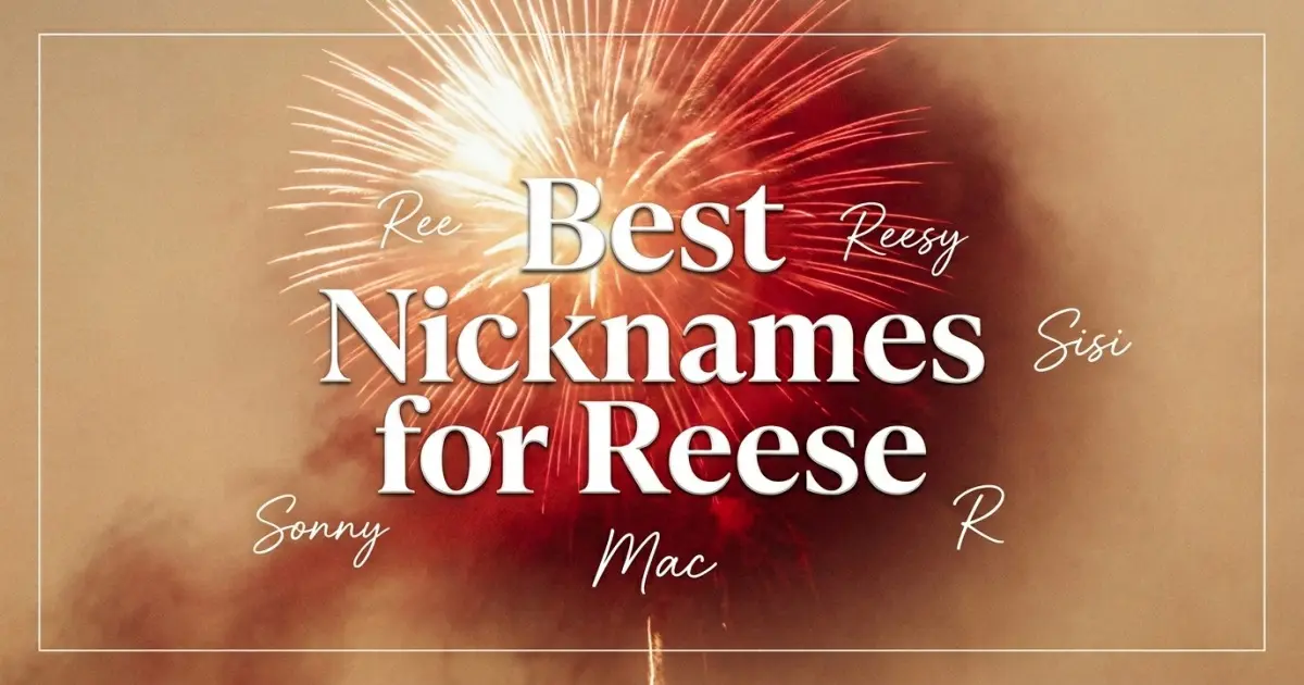 Nicknames for Reese