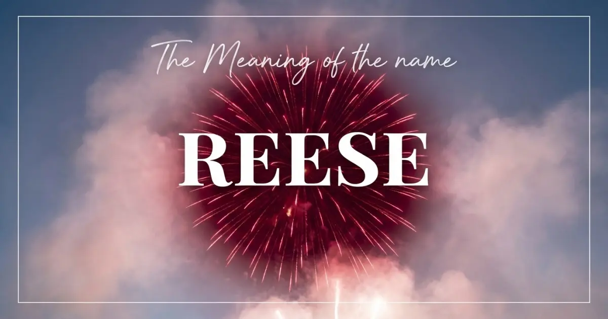 Reese name meaning