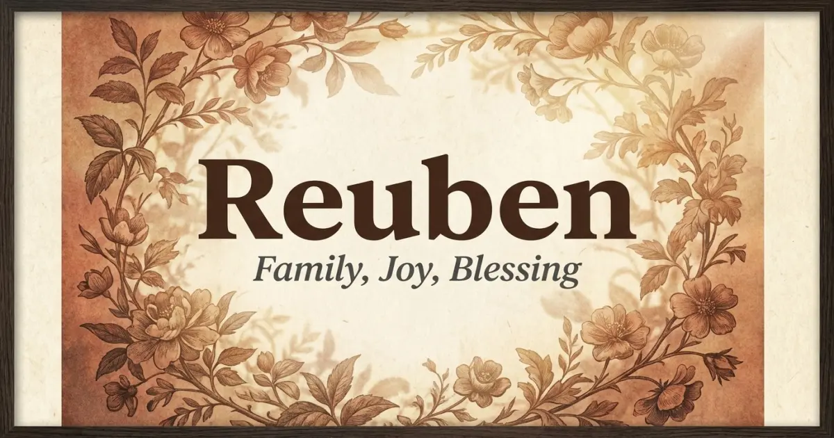 Reuben Meaning Themes