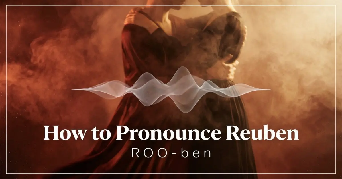 How to pronounce Reuben
