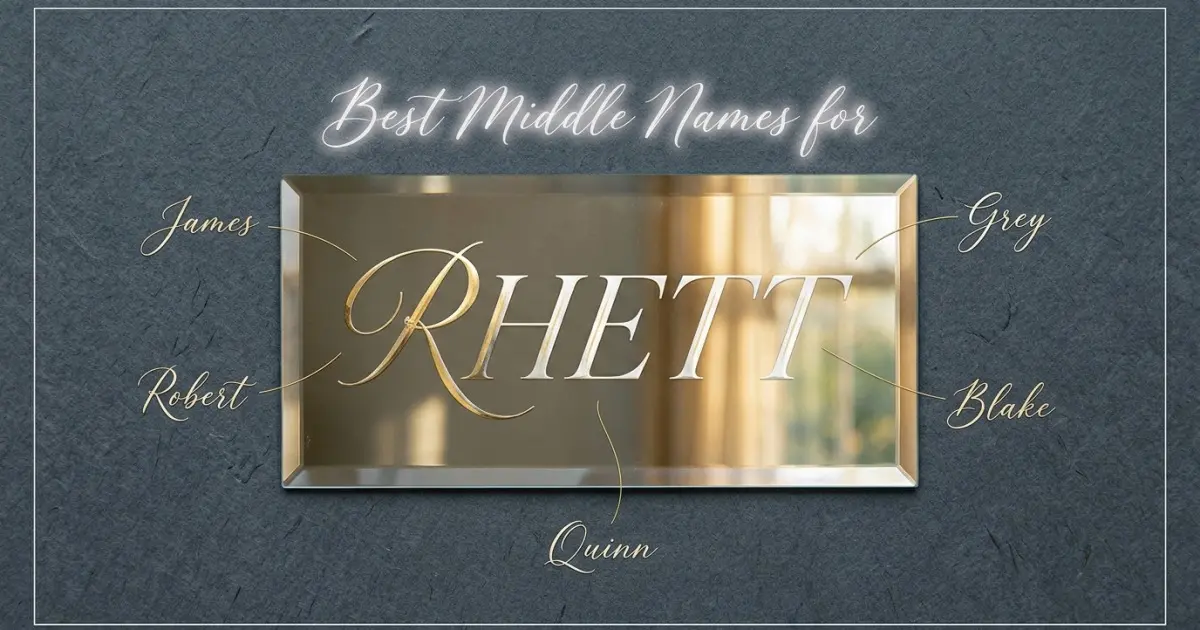 Best middle names for Rhett