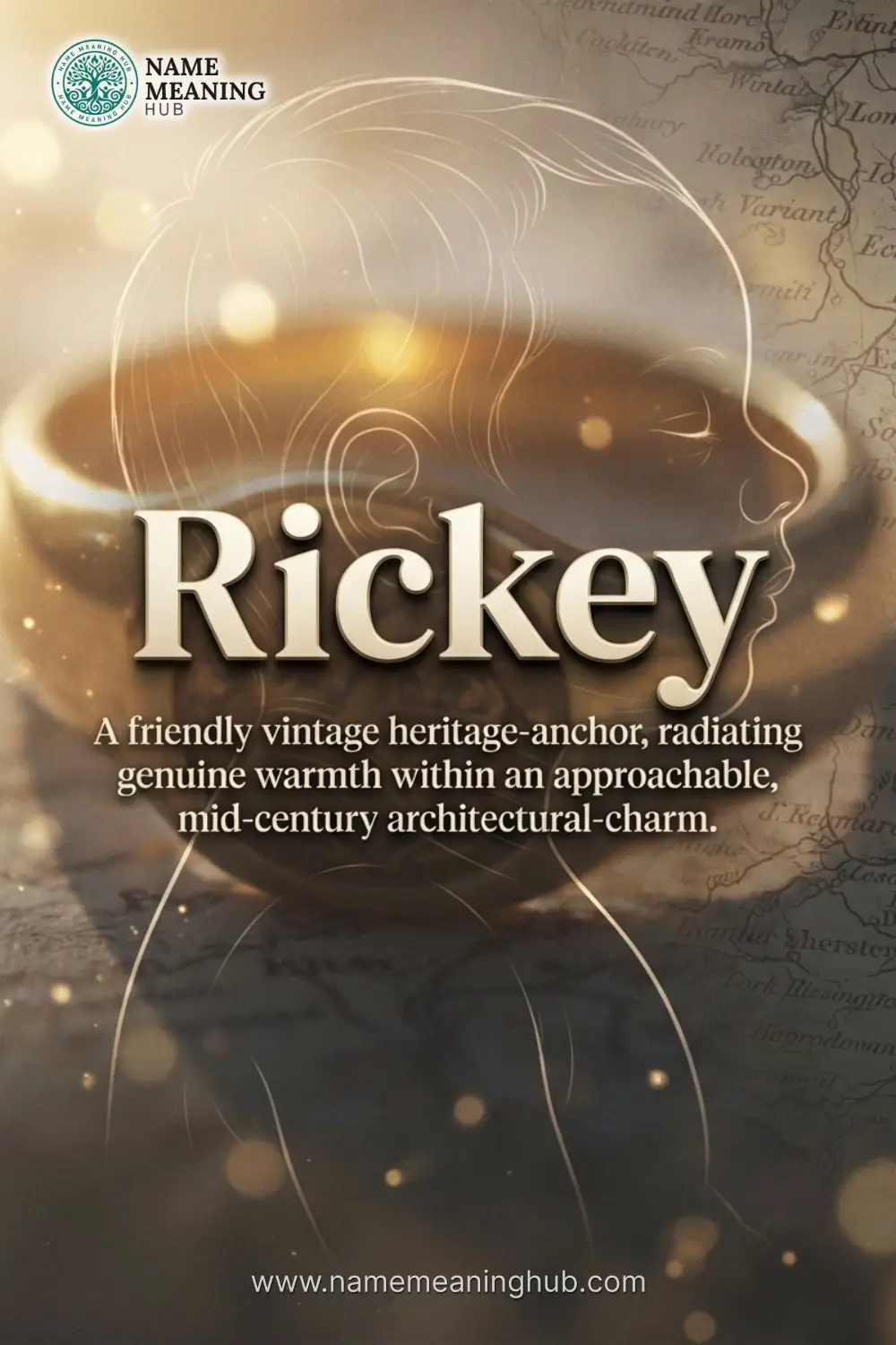 Meaning of the name Rickey: A friendly vintage heritage-anchor, radiating genuine warmth within an approachable, mid-century architectural-charm.