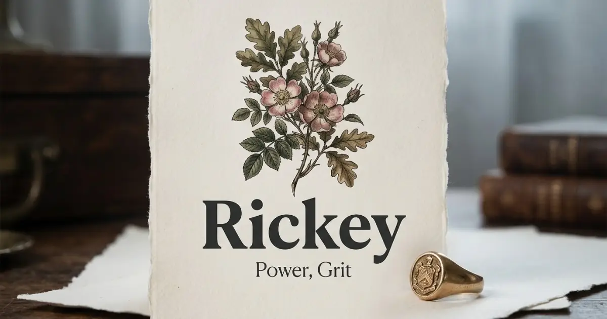 Rickey meaning themes: power, grit
