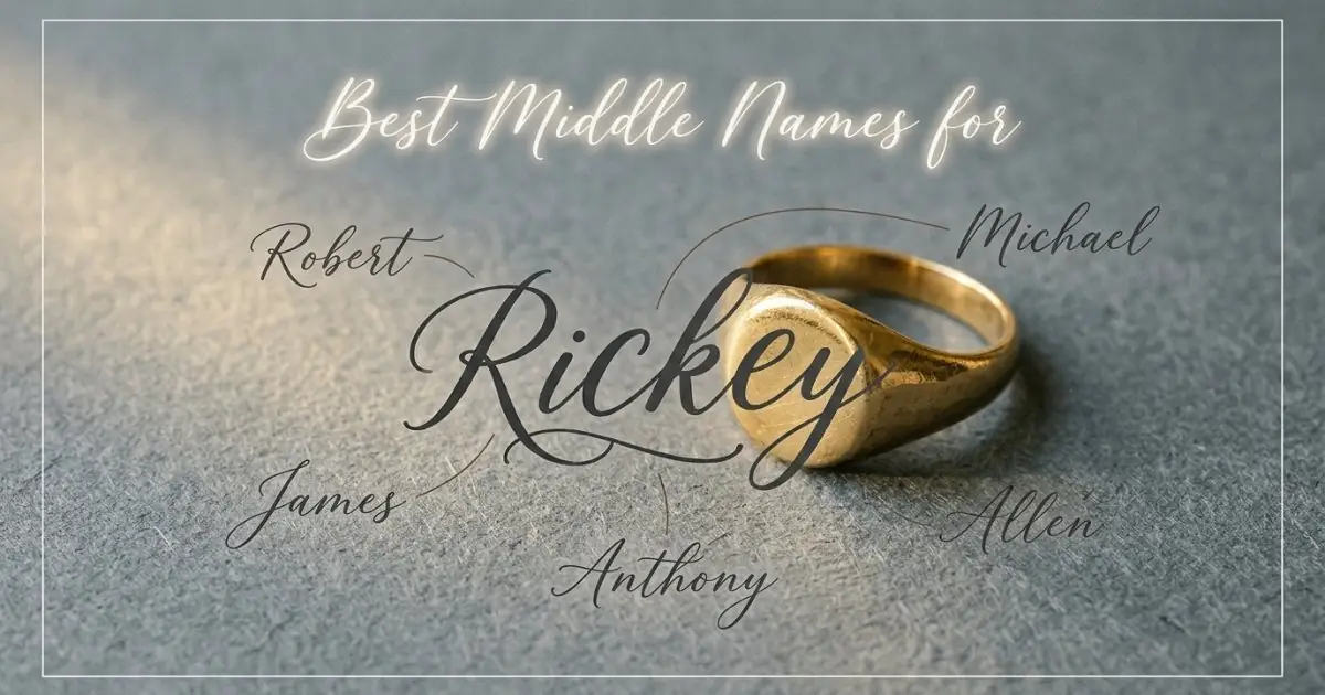 Best middle names for Rickey