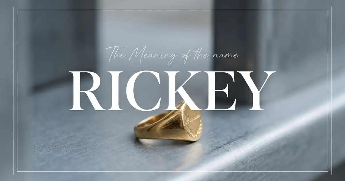 Rickey name meaning