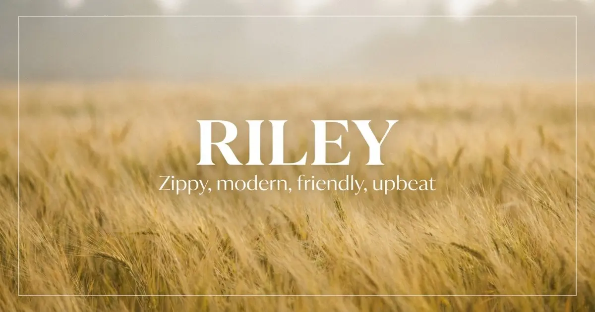 Riley Name Vibe