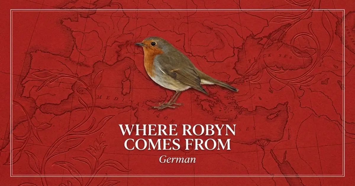 The name Robyn comes from: German