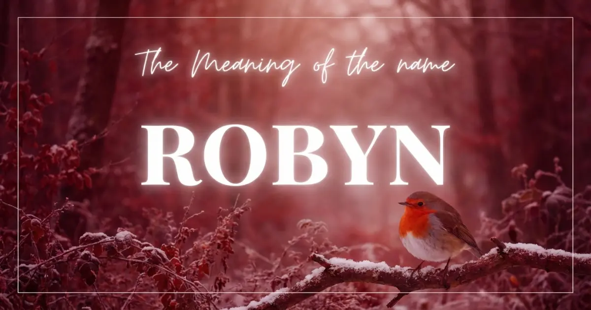 Robyn name meaning