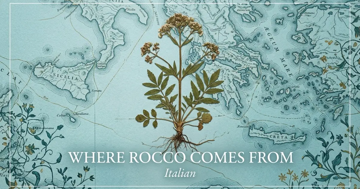 The name Rocco comes from: Italian