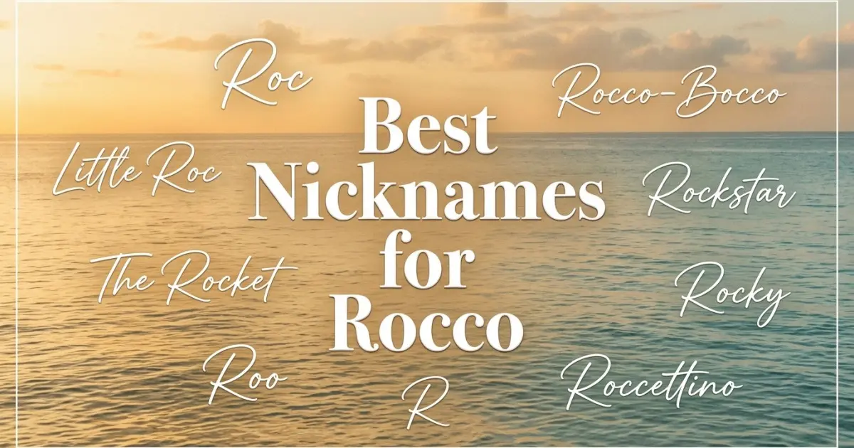 Nicknames for Rocco