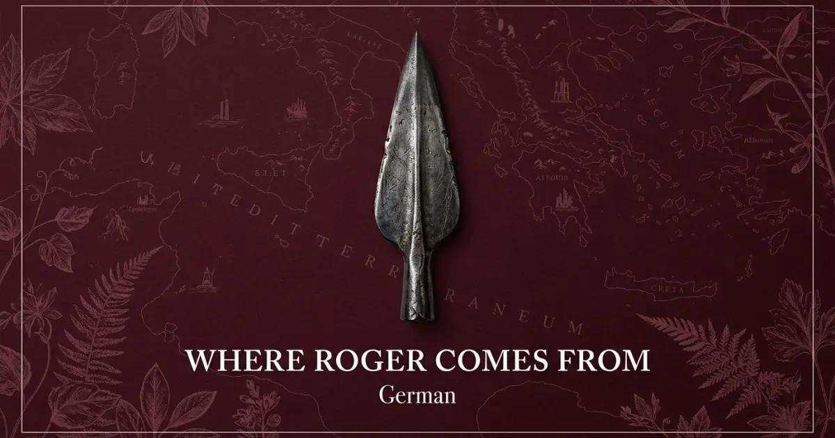 The name Roger comes from: German