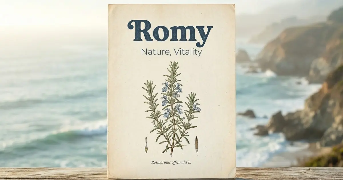Romy meaning themes: nature, vitality