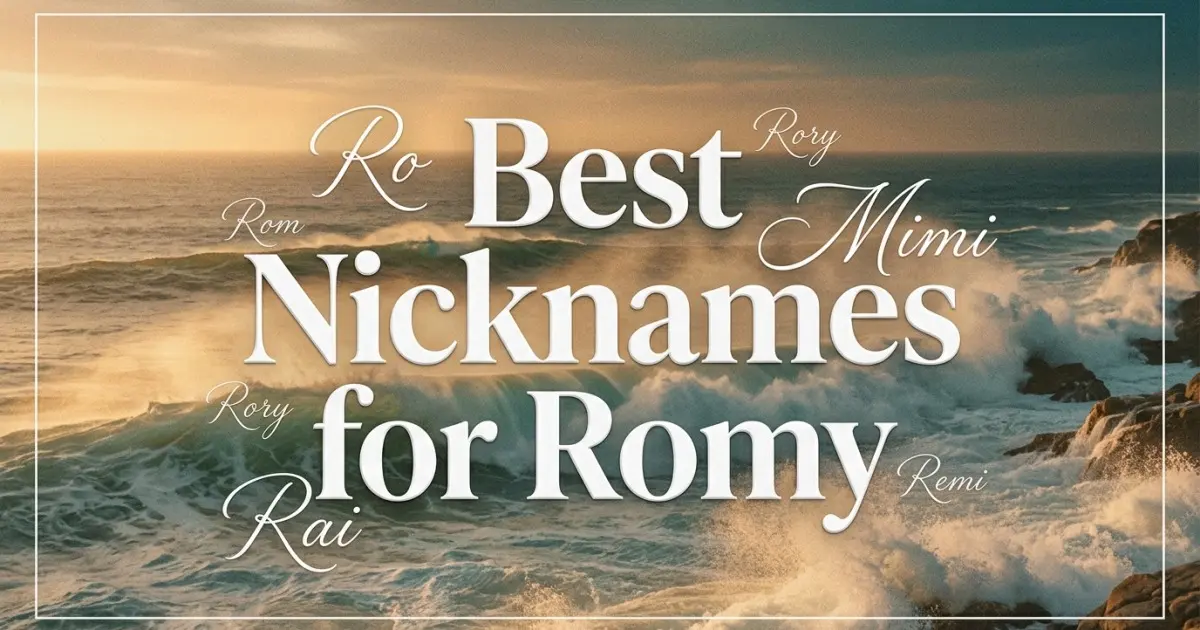 Nicknames for Romy