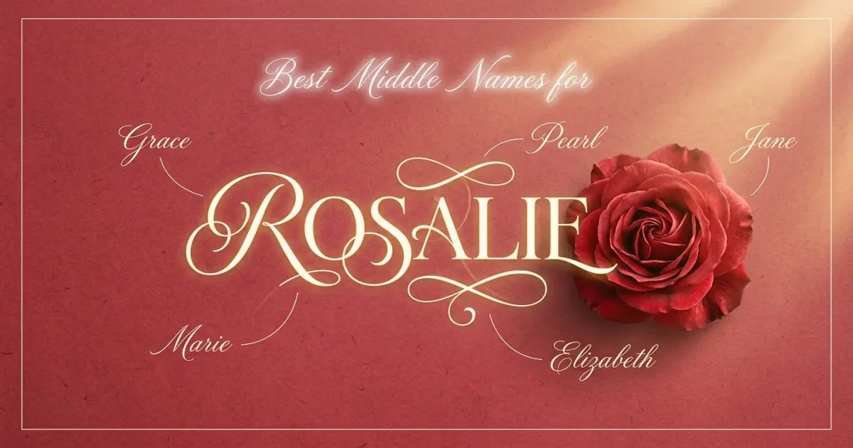 Best middle names for Rosalie