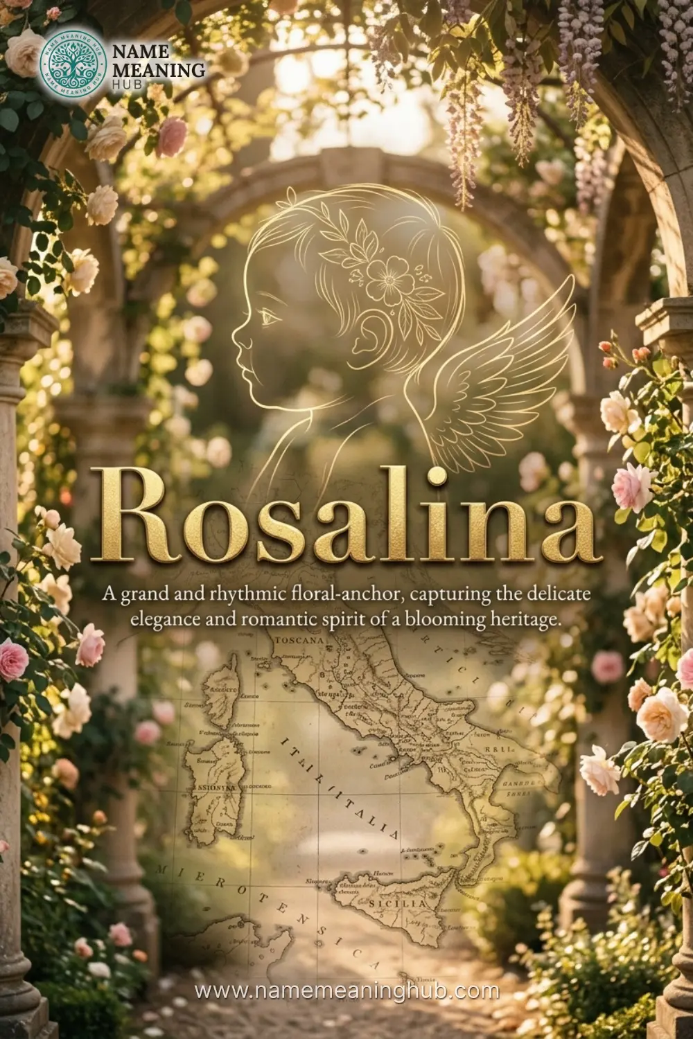 Meaning of the name Rosalina: A grand and rhythmic floral-anchor, capturing the delicate elegance and romantic spirit of a blooming heritage.