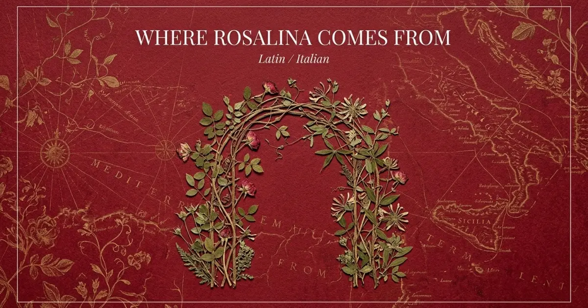 The name Rosalina comes from: Latin / Italian