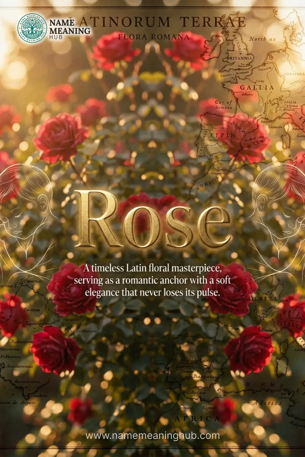 Meaning of the name Rose: A timeless Latin floral masterpiece, serving as a romantic anchor with a soft elegance that never loses its pulse.