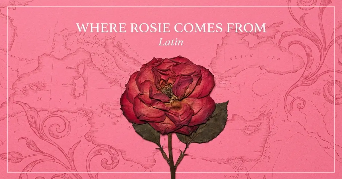 The name Rosie comes from: Latin