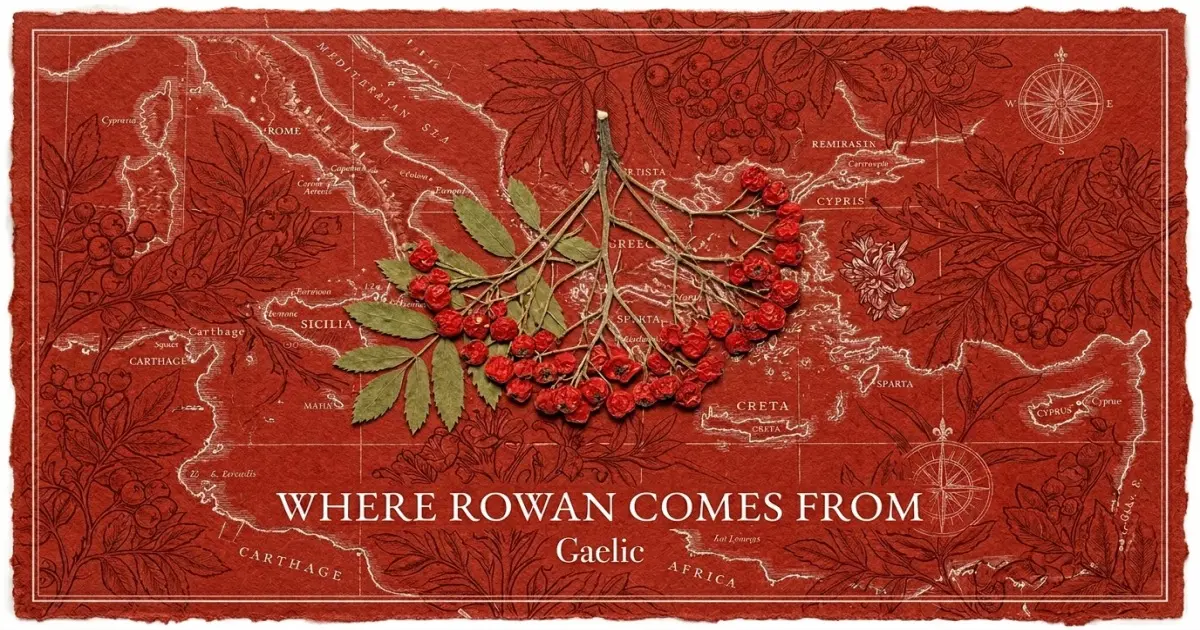The name Rowan comes from: Gaelic