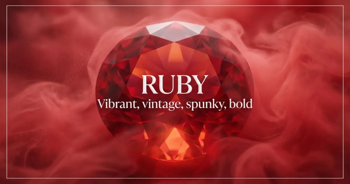 Ruby Name Vibe