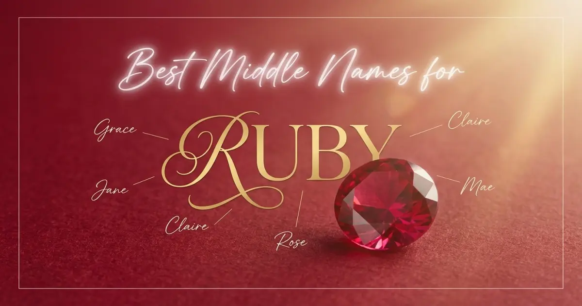 Best middle names for Ruby