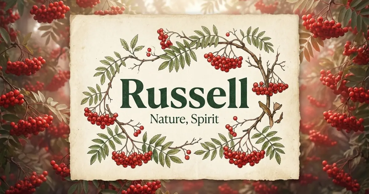 Russell meaning themes: nature, spirit