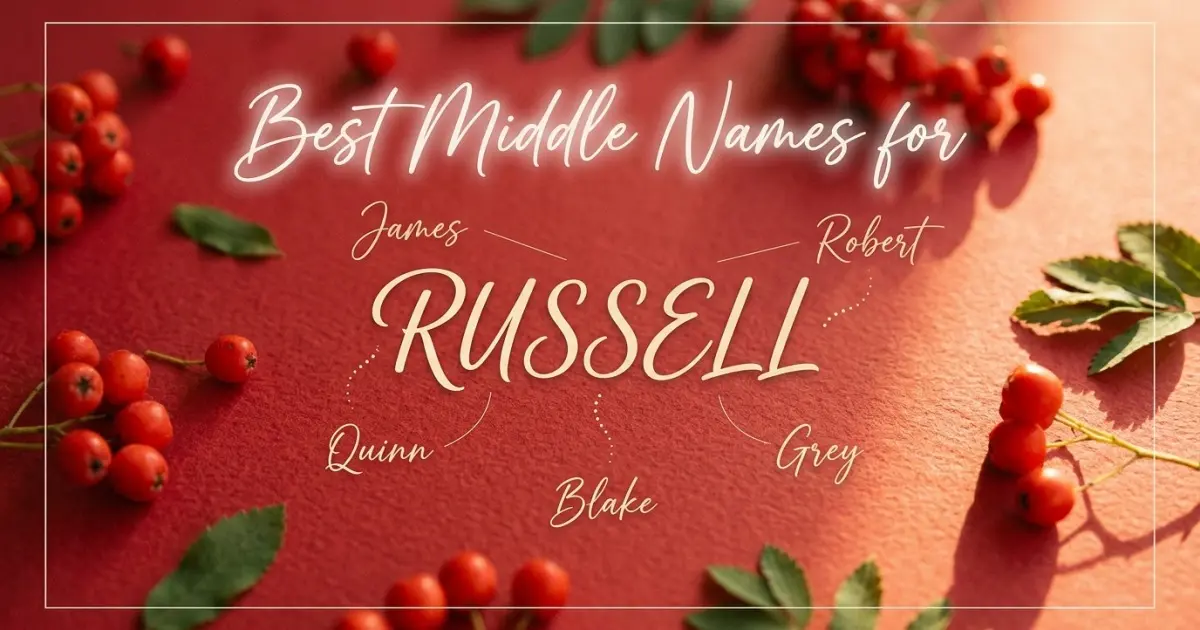 Best middle names for Russell