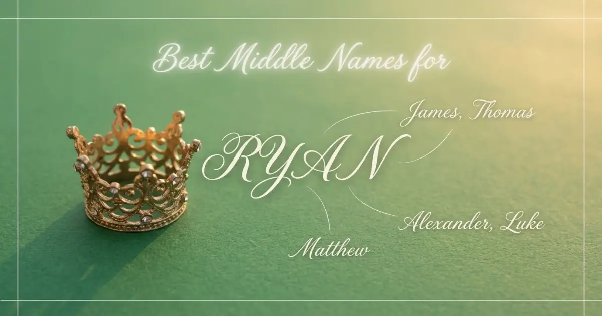 Best middle names for Ryan