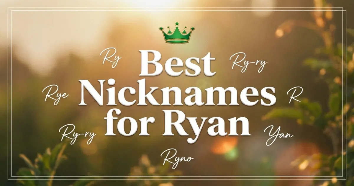 Nicknames for Ryan