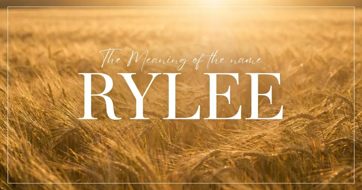 Rylee name meaning