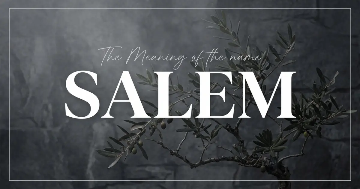Salem name meaning