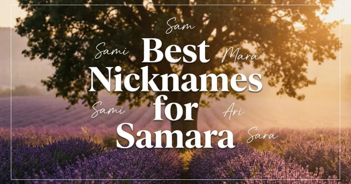 Nicknames for Samara