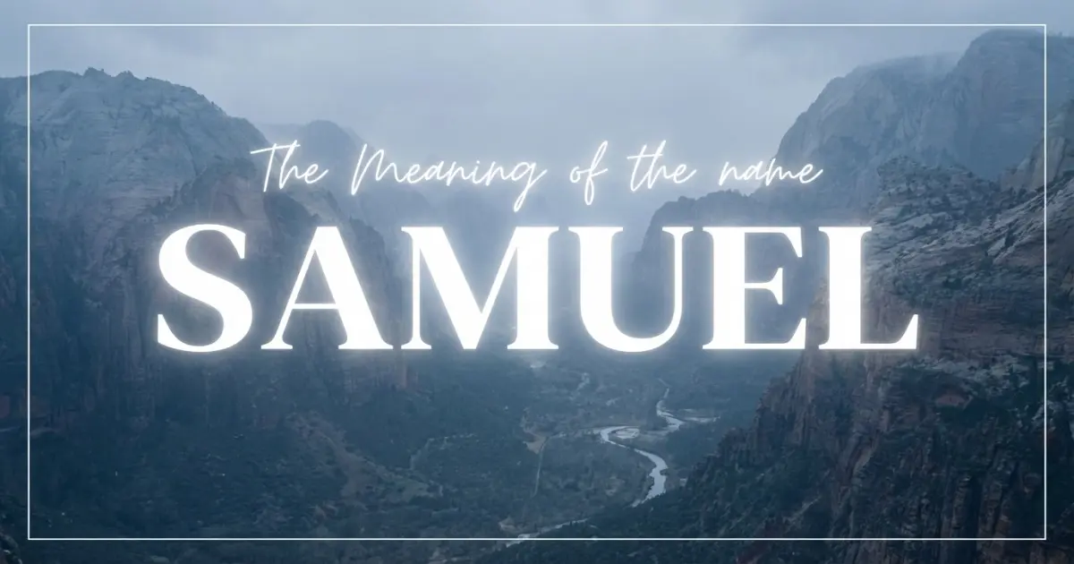 Samuel name meaning