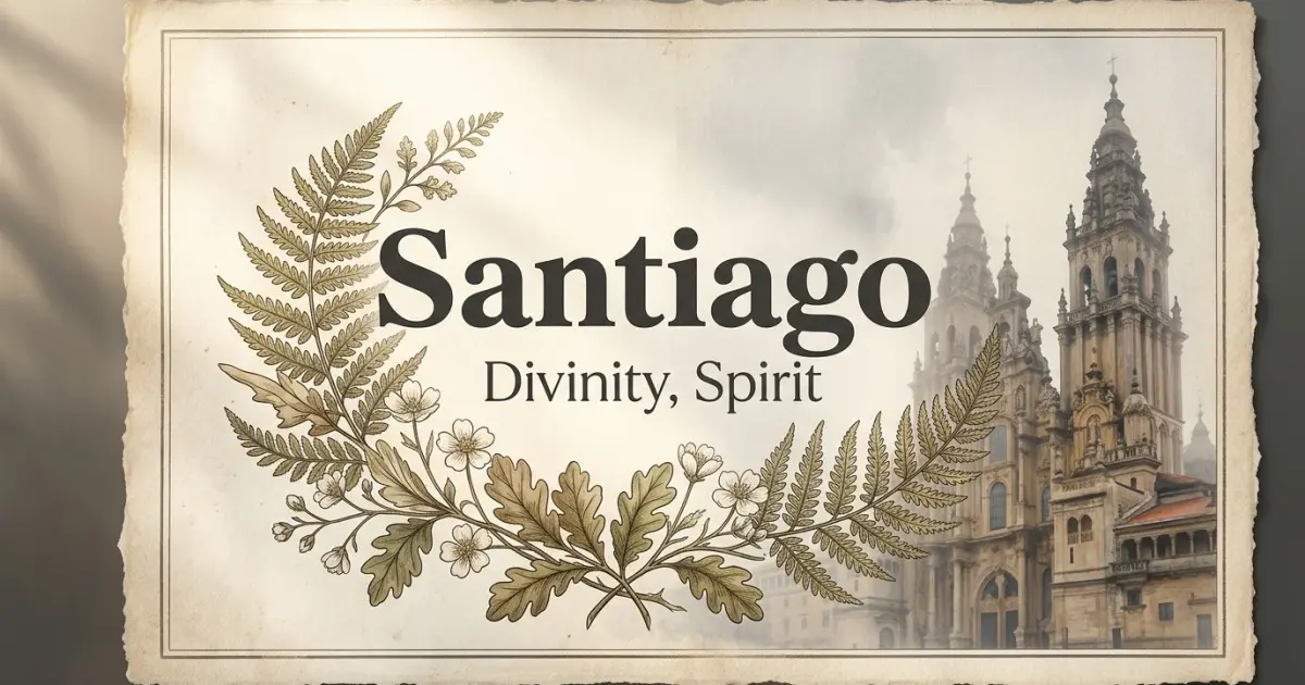 Santiago meaning themes: divinity, spirit