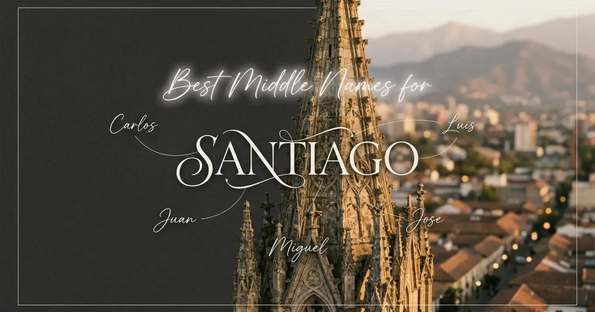 Best middle names for Santiago