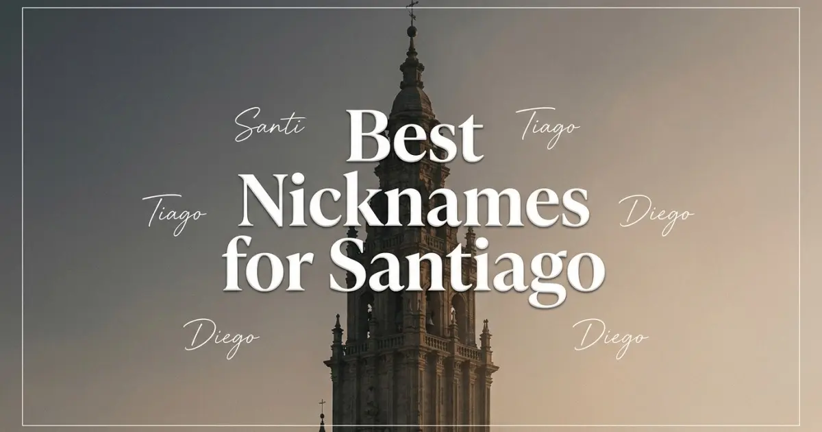 Nicknames for Santiago