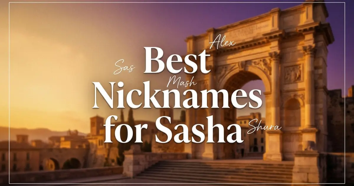 Nicknames for Sasha