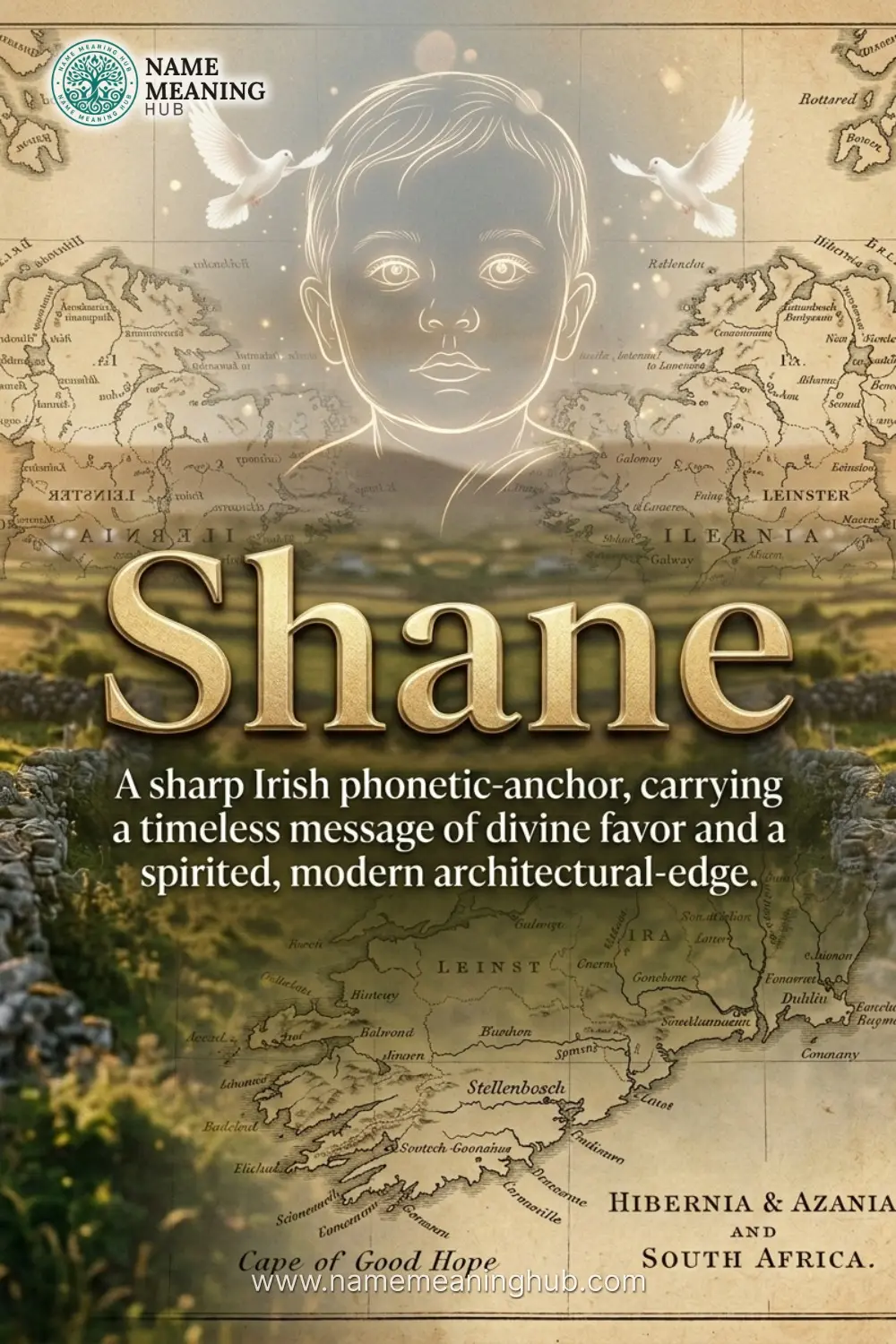 Meaning of the name Shane: A sharp Irish phonetic-anchor, carrying a timeless message of divine favor and a spirited, modern architectural-edge.