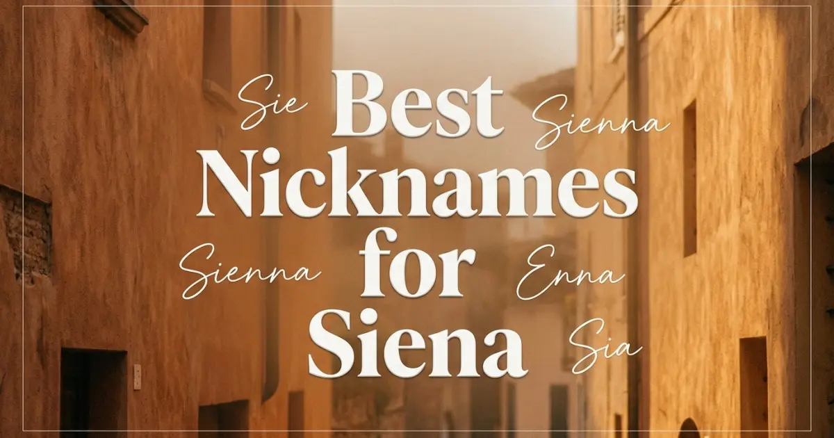 Nicknames for Siena