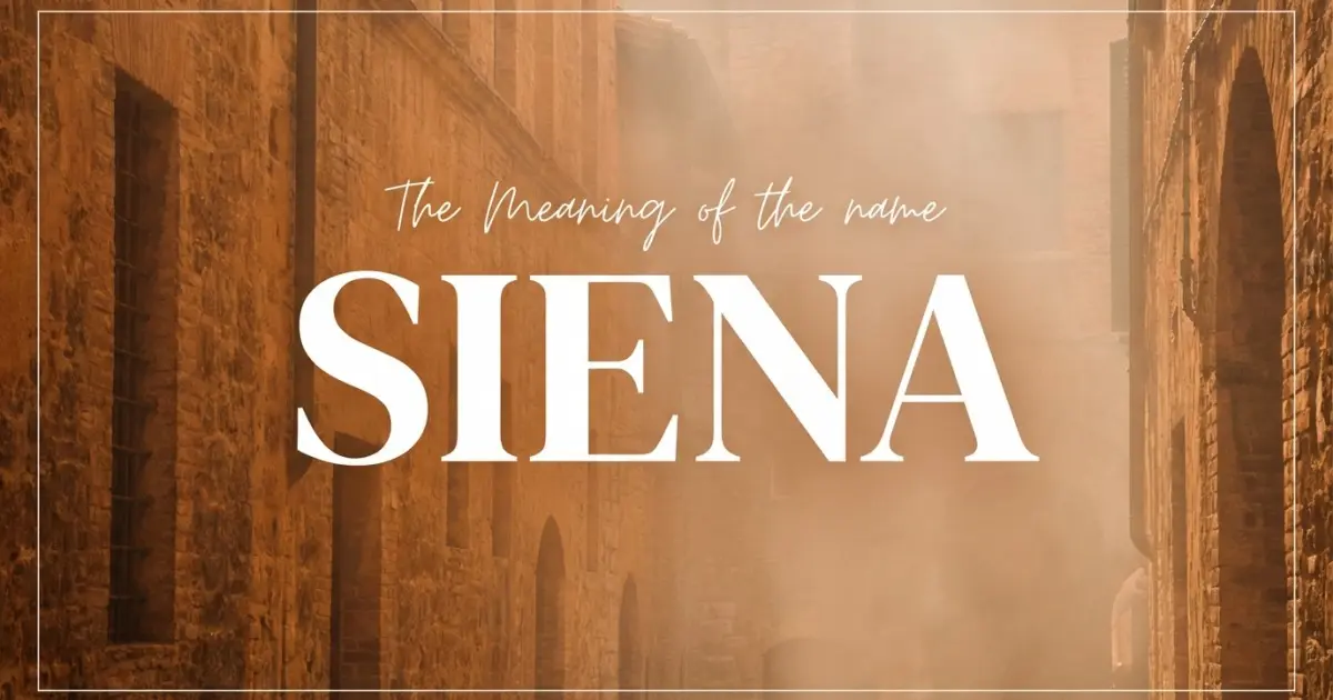 Siena name meaning