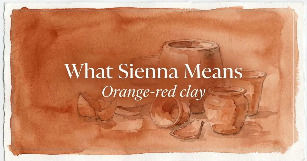 What Sienna Means