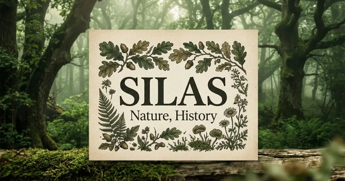 Silas meaning themes: nature, history