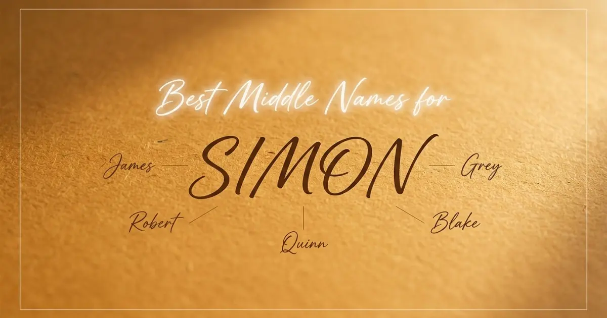 Best middle names for Simon