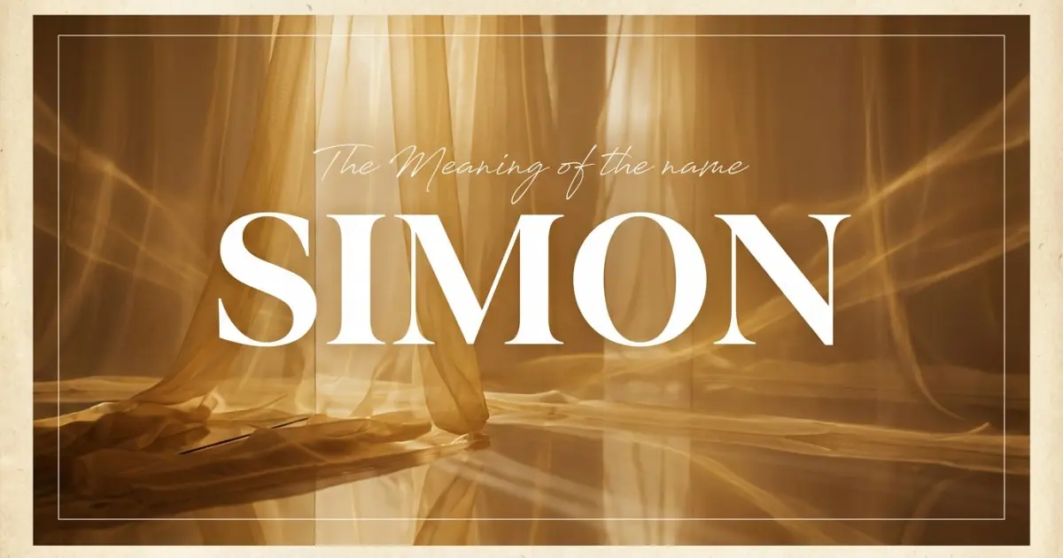 Simon name meaning